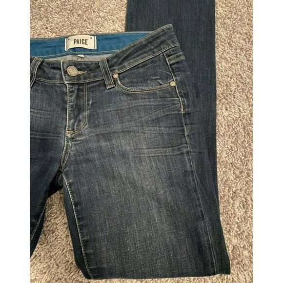 PAIGE Skyline Straight Jeans sz 25 - Picture 5 of 8